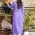 Lavander festive kurta set