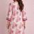 Floral printed cotton kurta