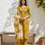 yellow tie-dye kurta set