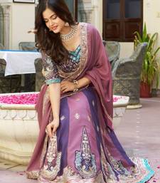 Mauve Designer Lehenga Set