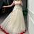 Off-White Lehenga with Red Border