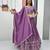 Purple Traditional Lehenga