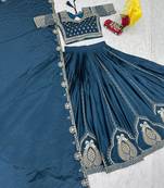 teal Designer Lehenga