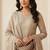 beige designer kurta set