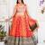 Orange Lehenga Set