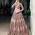 light -Brown Embroidered Lehenga