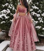 Pink Designer Lehenga