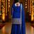Girl's georgette sequins embroidered kurta sharara with dupatta set