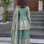 Girl's shimmer silk sequins embroidered pakistani kurta palazzo with dupatta set