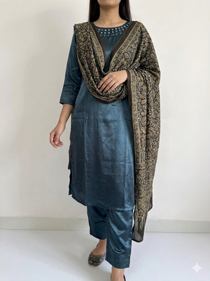 Mirror work suit set 1