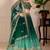 Green Color  Embroidery Thread & Sequence Work  Silk  Lahenga Choli Set