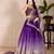 Purple Color  Embroidery Thread & Sequence Work  Silk  Lahenga Choli Set
