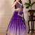Purple Color  Embroidery Thread & Sequence Work  Silk  Lahenga Choli Set