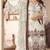 White chiffon semi stitched suit with embroidery & sequence work