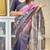 Soft tussar silk sarees with beautiful digital print with tassels