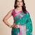 Rama woven self design embellished pure silk patola saree with blouse