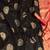 Black red soft silk blend banarasi jacuard work designer party wear saree with unstitched blouse piece