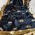 Black soft silk blend banarasi jacuard work designer party wear saree with unstitched blouse piece