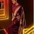 Maroon soft silk blend banarasi jacuard work designer party wear saree with unstitched blouse piece