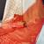 Off white red soft silk blend banarasi jacuard work designer party wear saree with unstitched blouse piece