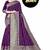 Wine soft silk blend banarasi jacuard work designer party wear saree with unstitched blouse piece
