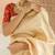 Beige red soft silk blend banarasi jacuard work designer party wear saree with unstitched blouse piece