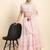 Soft Pink Faux Georgette Lehenga with Dupatta