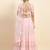 Soft Pink Faux Georgette Lehenga with Dupatta