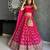Rani Pink Heavy Embroidered Lehenga Choli