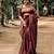 Maroon soft silk blend banarasi jacuard work designer party wear saree with unstitched blouse piece