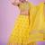 Yellow Georgette Embroidered Lehenga Choli Set