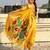 Mustard soft silk paithani nauvari zari weaving saree with matching blouse piece