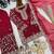 Designer party wear heavy silk kids top sharara & dupatta set