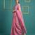 Pink muga cotton resham weaving pencil art saree with matching blouse piece