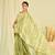 Green banarasi kota doria saree