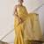 Yellow gota patti kota doria saree