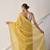 Yellow gota patti kota doria saree