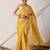 Yellow gota patti kota doria saree