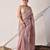 Rose gold gota patti kota doria saree