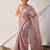 Rose gold gota patti kota doria saree