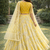 Yellow Embroidered Lehenga