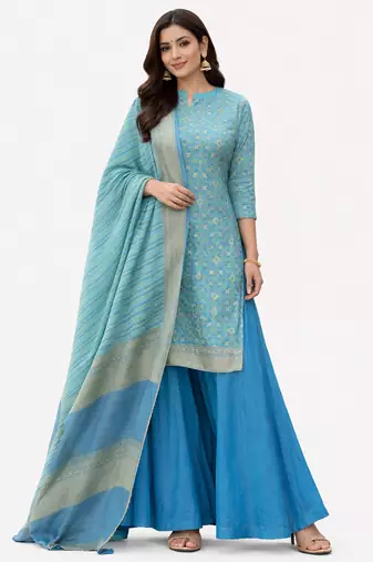 Banarasi Semi Silk Lehenga