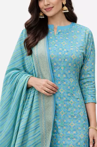 Banarasi Semi Silk Lehenga