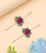 Rani color oxidised ear cuff