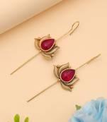 Rani color oxidised ear cuff