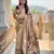 Beige tussar silk paithani saree