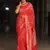 Red banarasi art silk saree