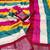 Multicolor stripes cotton saree