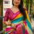 Multicolor stripes cotton saree