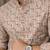 White color linen fabric smart and casual short kurta for men's